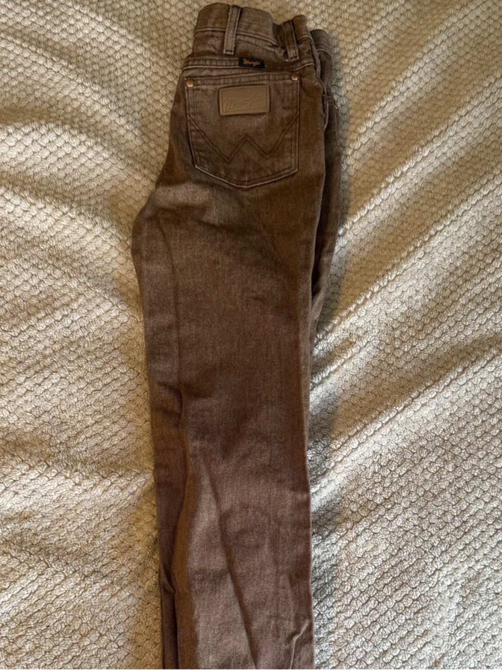 Men’s Wrangler Cowboy Cut Slim Fit Black Whiskey jeans 30x34